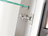 40 x 30 inch LED Lighted Bathroom Medicine Cabinet with Mirror, Sockets, Dimmable, Anti-Fog W2287P336340