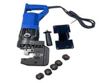 Hydraulic Hole Puncher Electric Knockout Punching Tool 1300W 110V with 5 Dies 1/4 3/8 1/2 41218534