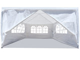 3 * 3m 4 sided , spiral tube pergola made of white PE fabric, 10'x10 'party tent with 4 89245309
