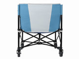 Rolling Ball Storage Cart with Wheels, Collapsible Garage Sports Equipment Organizer for Volleyball 89824011