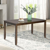 Wooden Dining Rectangular Table, Kitchen Table for Small Space, 4 Person Dining Table, Walnut
ONLY W1998126364