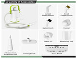 1000W Multipurpose Steam Cleaner - 203&degF High-Temp Steam, 2-3 Bar Pressure, 10.2oz Tank & 12-Min 28270287