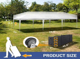 10x30ft Pop Up Canopy, Portable Instant Canopy Tent with 8 Sidewalls for 10270298