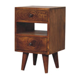 Artisan Furniture Solid Wood Mini Classic Multi Chestnut nightstand B182P280792