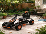Kids Pedal Go Kart with Ergonomic Comfort, Outdoor Ride-on Car with Tough Wear-Resistant Tread for 60074304