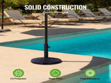 20 Lb Umbrella Stand, Patio Umbrella Base, 16.5 in Diameter 83318997