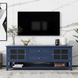 TV Stand for TVs up to 60'', Entertainment Center Multifunctional Storage Space, TV Cabinet WF309280AAC