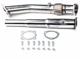 TURBO DOWNPIPE EXHAUST Fit For 99-04 VW GOLF JETTA BEETLE 1.8T MT001104 76854176
