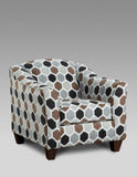 Camero Fabric Pillowback Arm Chair T2574P195450