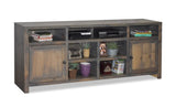 Joshua Creek 84 inch TV Stand Console for TVs up to 95 inches, No Assembly Required, Barnwood Finish GL-B108P160172