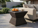 CALHOUN 16 Outdoor Wicker End Table N773P362075B