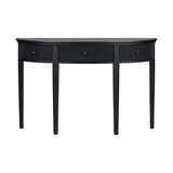 U-Style Distinctive Features of Pine Veneer Console Table with Vertical Stripe Drawer Fronts and N711P173099B