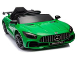 Dual Drive 12V 4.5Ah with 2.4G Remote Control Mercedes-Benz Sports Car Green 82901885