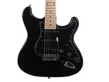 GST Stylish Electric Guitar Kit with Black Pickguard Black 34861087