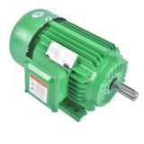 2HP 3 Phase Electric Motor 1800 RPM 145T Frame TEFC 230/460 Volt High Efficiency 24974946