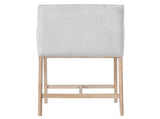 24'' Seat Height Upholstered Counter Stools with Arms for Kitchen Island/Dining Room, Set of 2 N780P354193N
