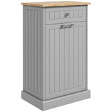 Kitchen Tilt Out Trash Bin Cabinet Free Standing Recycling Cabinet Trash Can Holder With Drawer, 23277241
