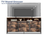 9-Piece Non-Woven Fabric Drawer Cabinet with Shelves - Modern Drawer Cabinet P2 Particleboard Iron 49630731