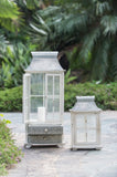 Wooden Candle Lantern Decorative, Hurricane Lantern Holder Decor for Indoor Outdoor, Home Garden W2078131630