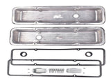 Black Aluminum Short Valve Covers Fits for 1958-1986 SBC 283 302 305 327 350 400 97140089