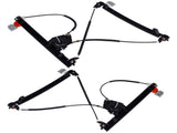Pair Front Window Regulator Replacement for Maserati Quattroporte M139 84934200 66944900 66944800 83744044