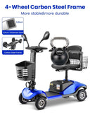 Folding Mobility Scooter for Adult - HEINSY Powered Mobility Scooter All Terrain Motorized Scooter W3278P289136