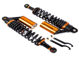 2Pcs 13.5'' 340mm Air Rear Shock Absorber Suspension Damper Motorcycle Fits for Honda Harley 73041170