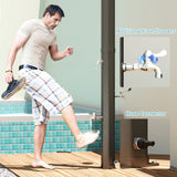 Solar heated shower 37363873