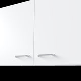 Oklahoma Wall Cabinet in melamine, Two Doors B128P225199