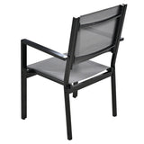 ZNTS High-quality Steel Outdoor Table and Chair Set, Suitable for Patio, Balcony, Backyard. 17874316