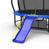 Outdoor trampoline slide ,blue W1163P290475