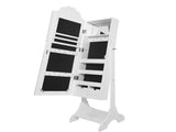 White, heart-patterned, MDF spray-painted, 1-door, 1-shelf children's 41269529