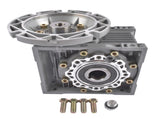 Worm Gear Speed Reducer MRV063 Gear Ratio 1001 56C Mounting Flange 0.57HP Rated Cast Aluminum 78103953