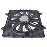 Single Radiator Cooling Fan with Shroud Fits for Cadillac XT5 XT6 Chevrolet Blazer GMC Acadia 2.5L 97496622