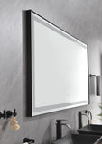 72 x6 Inch LED Bathroom Mirror with Aluminum Frame, Wall Mounted Vanity Mirror, Anti-Fog, Memory, W2287P279821