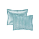 King/Cal King Faux Fur Comforter Mini Set B03597228