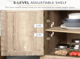Kitchen Sideboard/ Storage cabinet/Coffee Bar Cabinet 43474842