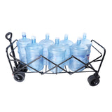 Big large capacity Folding cart Extra Long Extender Wagon Folding Wagon Garden Shopping Beach W227137386
