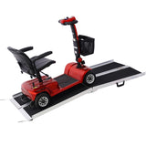 wheel chair ramp 6ft ,aluminium threhold ramp,Portable and Foldable, 600 Pound Capacity, Non-Skid W46527143