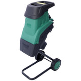 15Amp Electric Wood Chipper/Shredder with Wheels Electric Garden Shredder Portable Chipping Width W465P146809