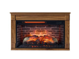 28 inch TV media entertainment center With electric fireplace W1769P213565