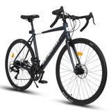 A28320R 700Cx28 Road Bike, Lightweight Aluminum Frame, Disc Brakes, 16-Speed, Fast Acceleration, W2563P321604