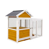 ZNTS Large outdoor chicken coop Wooden chicken coop, duck coop with nest box, bird cage, rabbit cage 10273256