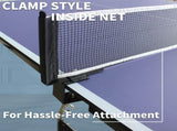 8ft Mid-Size Table Tennis Table Foldable & Portable Ping Pong Table Set for Indoor & Outdoor Games 37877415
