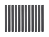 4x Black Universal Storage Shelving Brackets Powder Coated 19.6'' 49957938