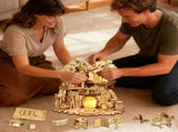 3D Wooden Puzzle Tree House With Light Handmade Crafts Assembly Model Kits Creative Decoration 67588677