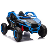 24V Two-seater Kids Ride On UTV w/Parents Control,20in seat width,400W Super high power,Four-wheel W1578P198432