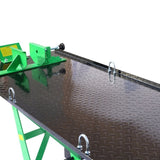 Air Hydraulic Motorcycle Lift, 1000 Lb. Capacity Mobile ATV/Motorcycle Lift Table, Heavy Duty W465P176240