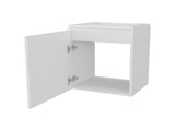 FM FURNITURE Haigleer Creek Bathroom Vanity with Integrated Sink, White B128P293877