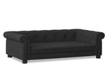 Elegant rectangular pet bed for small and medium-sized dogs, durable elevated dog sofa bed, W487P272441